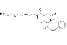 DBCO-PEG2-amine，CAS:2250216-96-5，二苯基環(huán)辛炔-二聚乙二醇-氨基