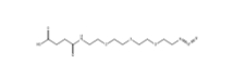 N3-PEG(3)-NH-Suc，1202400-17-6，琥珀酰-N-酰氨基-PEG 3-疊氮