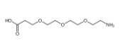 cas:784105-33-5，Amino-PEG3-C2-acid，3-[2-[2-(2-氨基乙氧基)乙氧基]乙氧基]丙酸