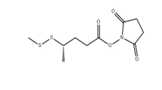 cas:796073-64-8， ADC試劑，(S)-2,5-Dioxopyrrolidin-1-yl 4-(methyldisulfanyl)pentanoate