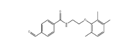 cas:1226218-43-4， ADC試劑，4-Formyl-N-(2-(2,3,6-trimethylphenoxy)ethyl)benzamide