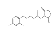 cas:1134280-65-1，2,5-Dioxopyrrolidin-1-yl 3-((2,4-difluorobenzyl)oxy)propanoate