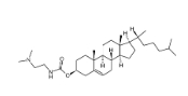 3β-[N-(N′,N′-Dimethylaminoethyl)carbamoyl]cholesterol，137056-72-5，3β-{N-[2-(二甲基氨基)乙基]氨基甲?；鶀膽固醇