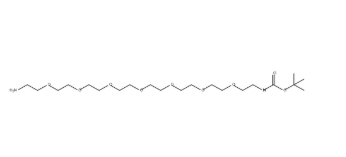 206265-98-7，Amine-PEG7-NH-Boc，氨基-七聚乙二醇-叔丁氧羰基