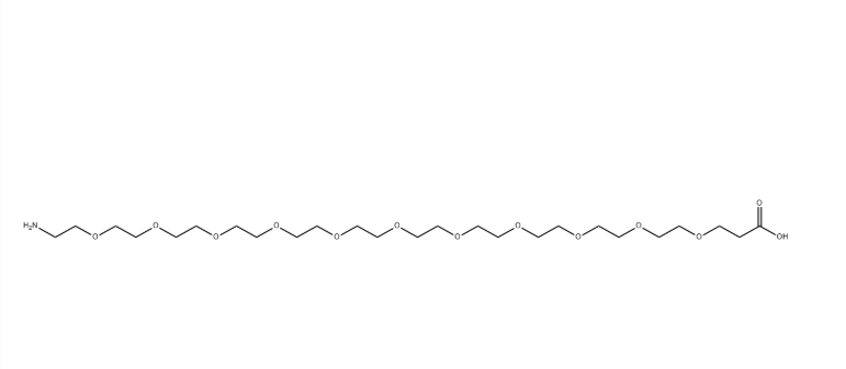 1616426-12-0，NH2-PEG11-CH2CH2COOH，Amine-PEG11-Acid