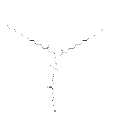 474922-82-2，PEG2000-DMPE，二肉豆蔻酰磷脂酰乙醇胺-聚乙二醇2000
